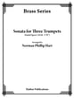 Sonata for Three Trumpets P.O.D cover